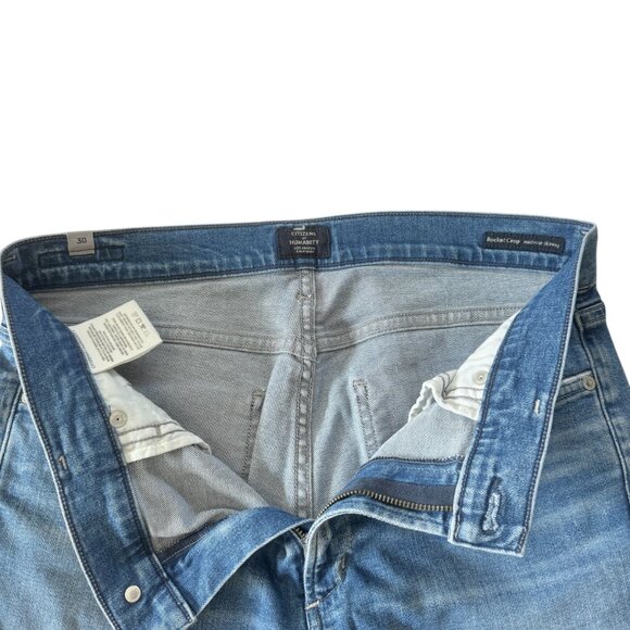Citizens of Humanity Rocket Crop Mid Rise Skinny Medium Wash Jeans size 30 - Picture 4 of 8